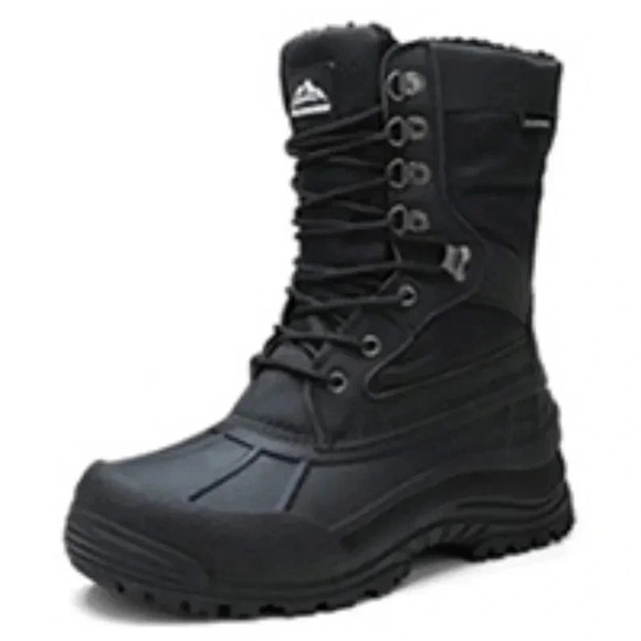 Men\'s Waterproof Winter Snow Boots Thinsulate SIZE 7-13